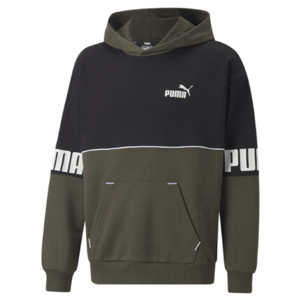 SUDADERO PUMA POWER COLORBLOCK HOODIE TR B