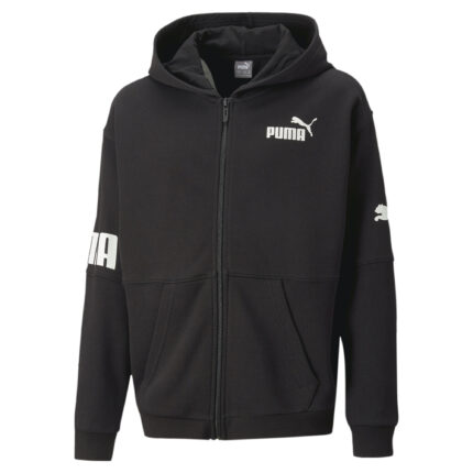 SUDADERO PUMA POWER FZ-HOODIE TR B
