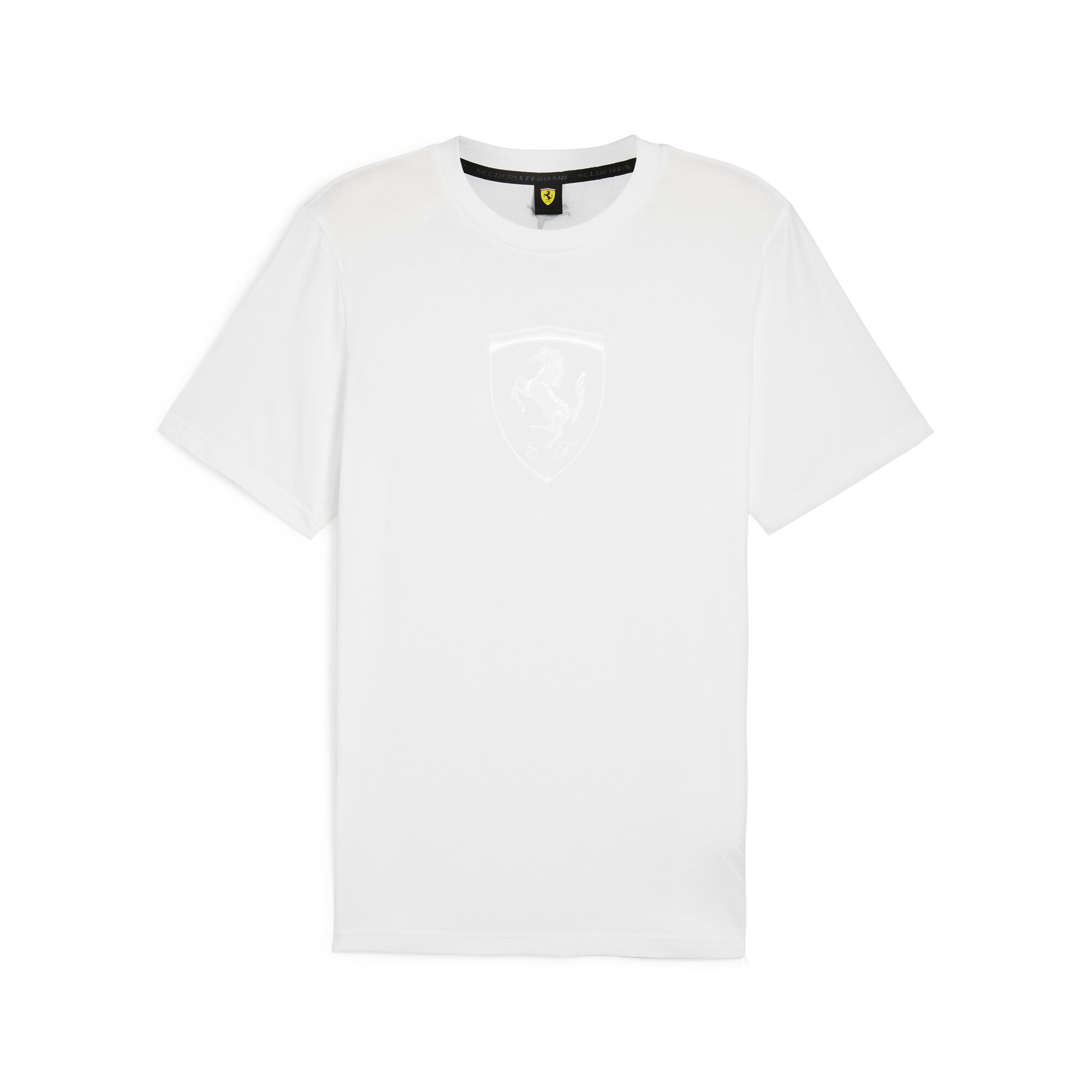 PLAYERA FERRARI RACE TONAL BIG SHIELD TEE