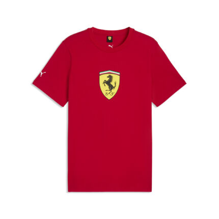 PLAYERA FERRARI COLORED SHIELD TEE
