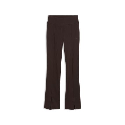 LICRA HER RIB FLARED LEGGINGS W