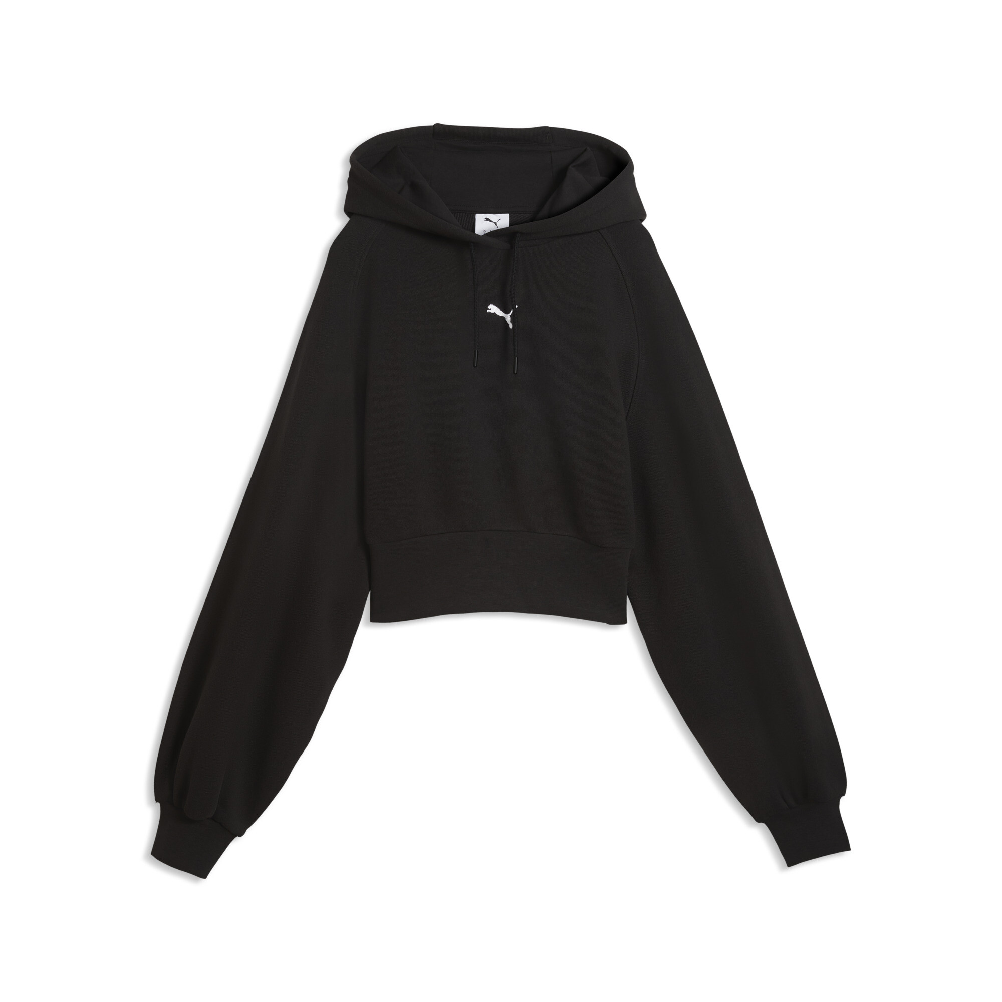 SUDADERO ESS CROPPED BALLOON SLEEVE HOODIE TR W