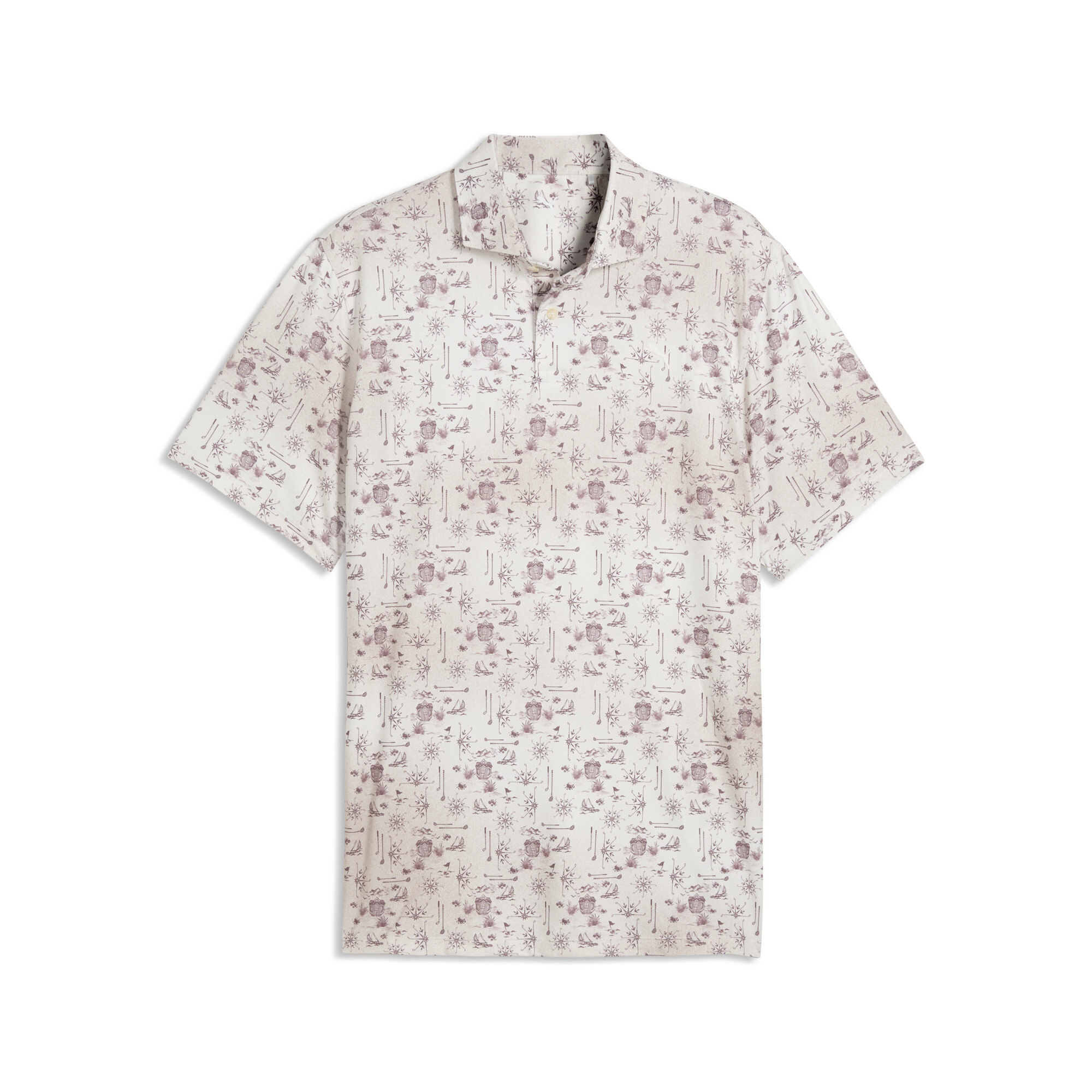 POLO CLOUDSPUN COASTAL CLARET POLO